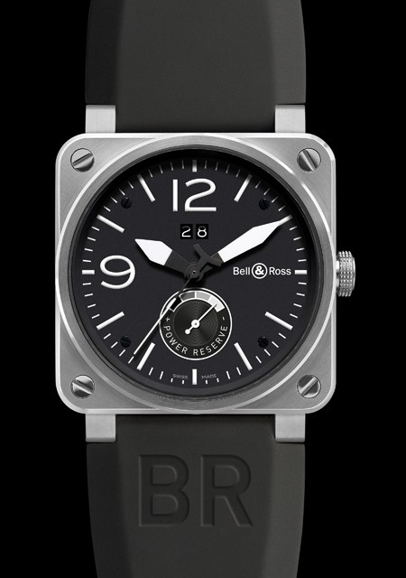 Bell Ross BR 03 90 Grande Date R serve de Marche AVIATION