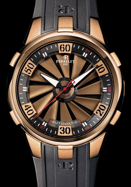 Perrelet Turbine XL Gold Double Rotor A3030 1 Or Rose Bracelet