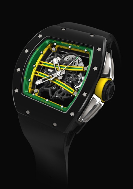 Richard Mille RM 61 01 Yohan Blake RM 61 C ramique Noire TZP N