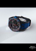 Excalibur Aventador S - carbone et caoutchouc bleu