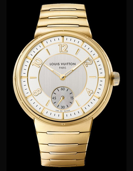 Watch Louis Vuitton Escale Spin Time  Escale Q5EG10 Titanium - White Gold  - Strap Alligator