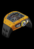 RM-65-01 Chronographe A Rattrapante Automatique Quartz TPT® Jaune Orangé