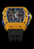 RM-65-01 Chronographe A Rattrapante Automatique Quartz TPT® Jaune Orangé