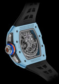 RM-65-01 Chronographe A Rattrapante Automatique Quartz TPT® Bleu Pastel