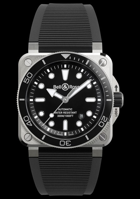 Bell & Ross BR 03 Diver Black Steel