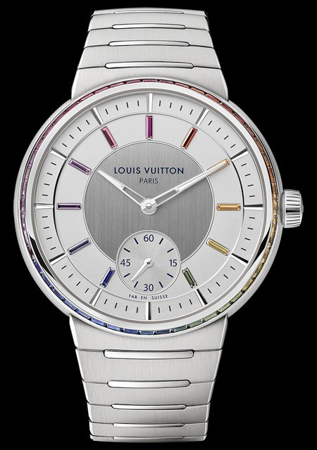 Tambour Platinium Rainbow