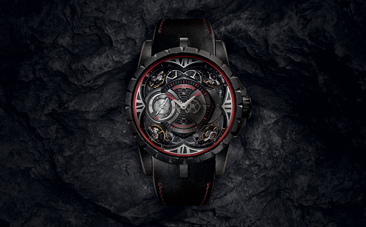 Montre Roger Dubuis Excalibur 45 Excalibur Original Quatuor carbone