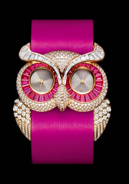 Chopard Montre Hibou Animal World Collection 139307 5001 Or Rose