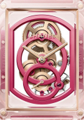 Montre Boyfriend Squelette X-Ray Édition Rose