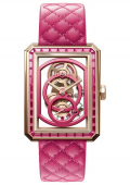 Montre Boyfriend Squelette Édition Rose